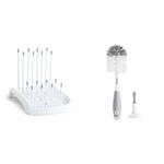 Munchkin Bottle Drying Rack and Bristle Bottle Brush