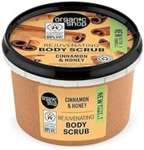 Organic Shop Body Scrub Honey Cinnamon, 250 ml, 0.25 kilograms