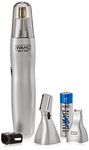 Wahl 3-in-1 Personal Trimmer, Trimmers for Men and Women, Nose Ear and Eyebrow Trimmer, Washable Heads, Trim Sideburns and Facial Hair, Peach Fuzz Trimming, Cordless