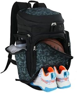 Goloni Basketball Backpack,Large Sports Bag with Ball Compartment & Shoe Compartment, Best for Basketball, Soccer, Volleyball,Gym, Travel