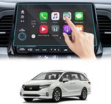 Moonlinks Compatible with 2018-2024 Honda Odyssey Screen Protector 8 Inch,Tempered Glass Touchscreen Protector Foil for 2024 2023 2022 2021 Odyssey EX EX-L Touring,Car Navigation Screen Protective