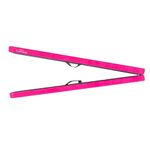 Cannons UK 8ft 240cm Folding Gymnastics Faux Suede Training Balance Gym Beam… (Hot pink)