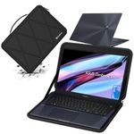 Smatree Hard Eva Protective Sleeve Case Compatible For 17.3 Inch Asus Zenbook Pro 17 Laptop Notebook Bag(X8316),Black