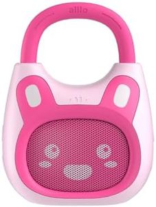 alilo Pocket Bunny Portable Kids Music Player, Musical Toys for Toddlers, Preloaded 120+ Stories/Music/Lullabies/White Noise, Toddler Gift for Girls (with Strap and Ring)