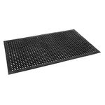 Bonnlo Rubber Floor Mat with Holes, 90x150 CM Entrance Mats, Anti-Fatigue/Non-Slip Drainage Mat for Industrial Kitchen Restaurant Bar Bathroom, Indoor/Outdoor Cushion (90x150 cm)