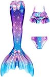 DNFUN Mermaid Tails with Bikini for