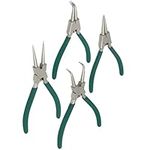 Mannesmann M10471 Snap Ring Pliers Set 4-Piece