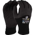 UCi ICETHERM-BLK Thermal Insulated 3/4 HPT Coated Cold Work Gloves Winter Freezer (10 / XL)