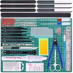 Qovydx 55Pcs Gundam Model Tool Set Modeler Tool Kit Hobby Model Tools Bandai Model Kits Tools Gunpla Tool for Gundam Hobby Car Airplane Building