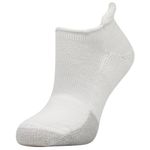 Thorlos Women's T Max Cushion Tennis Rolltop Socks, White, Medium