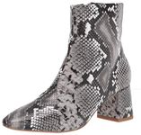 Coconuts by Matisse Women's Cocoa Ankle Boot, Black White, 7.5 UK