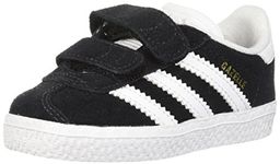 adidas Originals Kid's Gazelle CF Fashion Sneakers, Core Black/Footwear White/Footwear White, 10K M US Infant