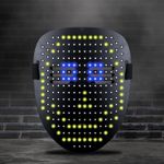 Hookaba: Gleam Tint-Unisex Adult LED Mask for Halloween, Birthday Party,Wedding Party, DJ night, Live Concert,Stage Performance