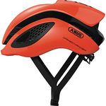 ABUS GameChanger Racing Bike Helmet - Aerodynamic Cycling Helmet with Optimal Ventilation for Men and Women - Movistar 2020, Shrimp Orange, Size S