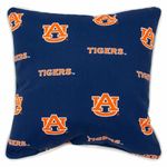 College Covers Auburn Tigers Outdoor Decorative Throw Pillow, 16" x 16"