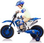 TOBBI Kids Motorcycle Dirt Bike 12V