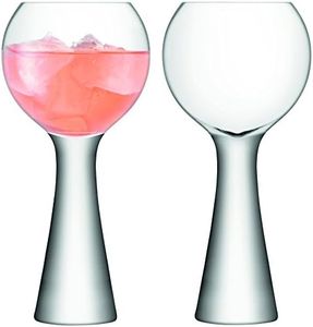 LSA International Moya Wine Balloon 550 ml Clear | Set of 2 | Mouthblown and Handmade Glass | MV22