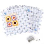 Coopay Blocking Mats, Blocking Mats for Knitting, Blocking Board for Crochet, Foam Blocking Mats Knitting, Crochet Blocking Board and Pins, Knitting Blocking Mats, Crochet Blocking Mats