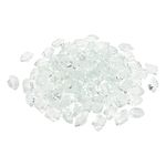 Stanbroil 10-Pound Polygon Fire Glass - 1/2 inch Fire Glass for Fireplace Fire Pit, Crystal Ice