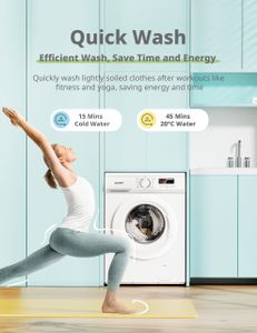 COMFEE 9kg Washing Machine – Freestanding Front Load