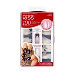 Kiss Nails 100 Count - Long Stiletto, 1 Count (100PS22C)