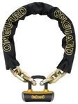 OnGuard Beast Chain Lock with X4 Padlock (Black, 180cm X 14 Mm)