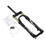 SR SUNTOUR Raidon Fork 27.5 Inches 100 mm Remote Lockout Air QR 9mm Fork Glossy Black, VK1736