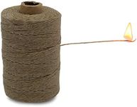 Bean Products Hemp Twine - High Tensile Strength and Durable - Made with 100% Hemp - Perfect for Jewelry, Arts & Crafts, Decoration, Cooking - 1MM Waxed, 300G/700 Ft. - 20 lb. Test Strength - Natural