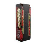 Gens ace Lipo Battery 6000mAh 15.2V 130C 4S RC Battery HardCase 59# HV Ultra LCG for UAV/RC Car/Boat/Heli Type