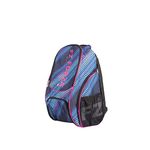 FZ Forza Lennon Print Badminton Backpack with Shoe Compartment (Scuba Blue)