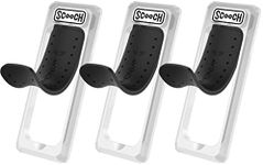 Scooch Wingback [3-Pack] Pop Up Phone Grip, Stand, and Car Mount for Smartphones [Two-Way Stand] Compatible with Any Smartphone and Most Cases, Works with Magnetic Car Mounts (Clear)