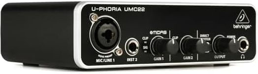 Behringer U-Phoria UMC22 USB Audio 