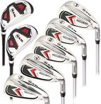 Ram Golf Accubar Mens Right Hand +1 Inch Iron Set 6-7-8-9-PW - Hybrid Included