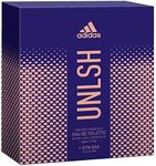 Adidas Unlsh Natural Spray and Gym Bag Gift Set for Her, 50 ml