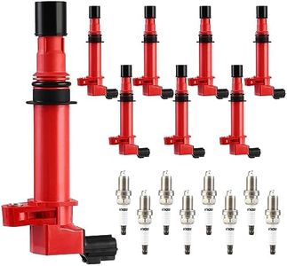Nextirrer Ignition Coils Packs & Iridium Spark Plugs UF270 Pack of 8 Compatible with Dodge Ram 1500 Durango Jeep Commander Grand Cherokee Aspen 4.7L V8