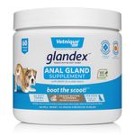 Glandex Anal Gland Soft Chew Treats with Pumpkin for Dogs Chews with Digestive Enzymes, Probiotics Fiber Supplement for Dogs – Vet Recommended - Boot The Scoot (Peanut Butter, 60ct Chews)