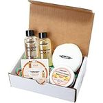 CLARK'S Cutting Board Care Gift Set - 3 Step Care Solution - Penetrates Deep Into The Woods - Perfectly Scented With Essential Oils - Prevents Cracking - Food Safe - Bring Shine To Your Cutting Board