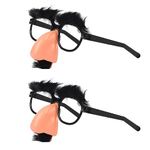 Glasses With Nose Eyebrows