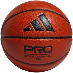 adidas Unisex-Adult Pro 3.0 Game Ball, Basketball Natural/Black, 7