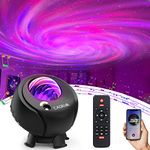 Cadrim Star Projector, Galaxy Light Projector with Bluetooth Speaker and Remote, Night Light Projector for Adults and Kids, The Largest Coverage Area, Changable Nebula and Galaxy Shapes