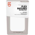 Gear Aid Tenacious Tape Flex Patches for Vinyl and Fabric Repair, Clear, two 3" x 5" patches