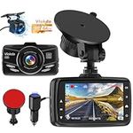 Dash Cam Front and Rear, 1080P FHD 