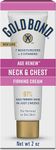 Gold Bond Ultimate Neck & Chest Firming Cream 2 Ounce Moisturizing Lotion With Salicylic Acid, Lasting Hydration, Helps Firm Neck and Chest Skin and Prevent Signs of Premature Aging