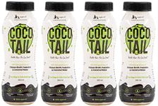 WIGGLES Cocotail Energy Drink for Dogs Cats, 400ml - Balances Electrolytes, Supports Dehydration Fatigue - Chicken Broth, Prebiotics, Coconut Water (Pack of 2)