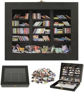 SIHPTO Anxiety Bookshelf with 300pcs Mini Books，Mini Bookshelf Ornament，Small Bookshelf for Book Lovers, Miniature Book Library,Stress-Relieving Gifts for Family and Friends
