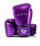 Fairtex Metallic Boxing Gloves (Purple Mettalic, 16oz)
