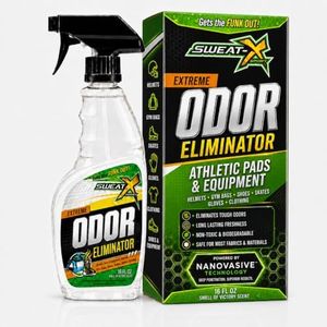 SWEATX Odor Eliminator Spray for Shoes and Clothes, Victory, 16 fl oz