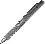 GPCA - GP 1945 Bolt Action Pen PRO, Smart Alternative to a Pen Light, EDC Pen Multitool with Rescue Whistle, Measurement on grip, Survival Gear for Camping, Aluminum, Space Silver