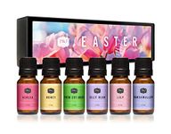 P&J Trading Fragrance Oil Easter Set | Jelly Bean, Fresh Cut Grass, Lily, Honey, Marshmallow, Azalea Candle Scents for Candle Making, Freshie Scents, Soap Making Supplies, Diffuser Oil Scents