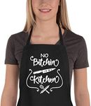 Saukore Funny Aprons for Women Men,